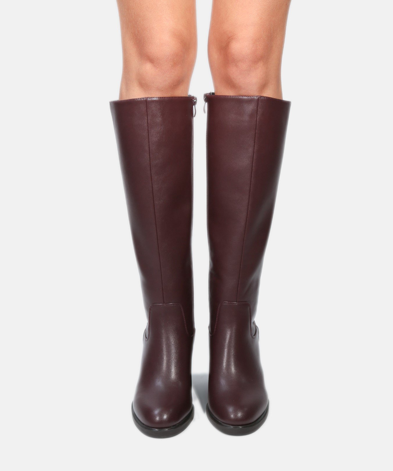 Botas altas tacón hebilla image number null